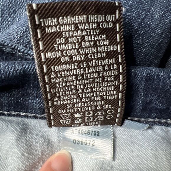 7 For All Mankind Austyn Jeans Mens 32x31 Blue Relaxed Straight Fit READ - Picture 8 of 11